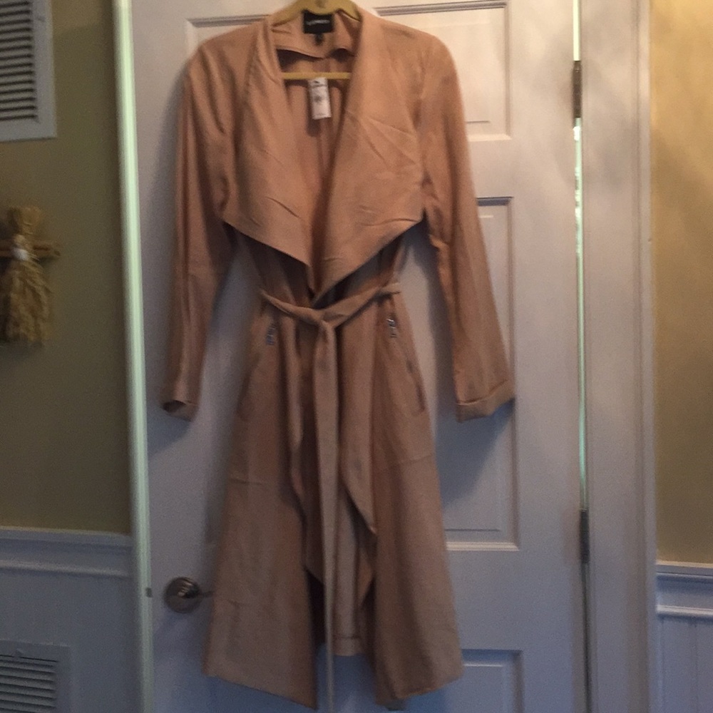 New Flowy Express trench coat. Light weight.